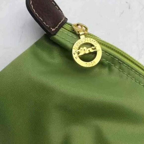 2 Longchamp Le Pliage Handbag Top Handle Tote Canvas Bags (Large + Pouch) Bundle - Picture 10 of 12